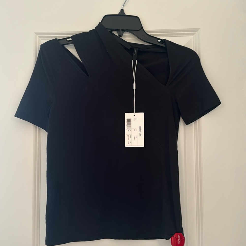 NWT Helmut Lang top with cut out details